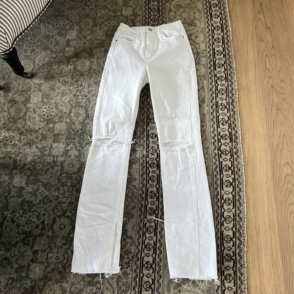 White Zara Jeans